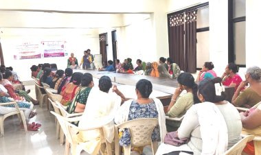 સ્પેશિયલ અવેરનેસ કેમ્પિંગ ડ્રાઈવ અંતર્ગત સી બોક્સ પોર્ટલ અને મહિલાલક્ષી યોજનાકીય જાણકારી અંગે કાર્યક્રમ યોજાયો