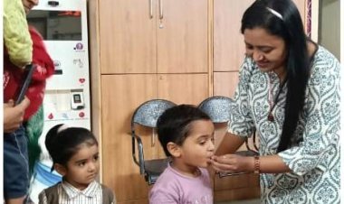 માળીયા હાટીના તાલુકાના ગામોમાં આરોગ્ય વિભાગ દ્વારા કૃમિનાશક દિવસની ઉજવણી કરવામાં આવી