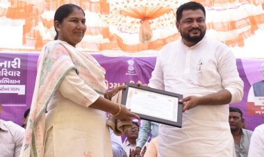 જૂનાગઢ જિલ્લાના ચોરવાડ ખાતેથી  સ્વસ્થ નારી સશક્ત પરિવાર અભિયાનનો પ્રારંભ ૮મા રાષ્ટ્રીય પોષણ મહિનાના ઉદ્ઘાટન સમારોહ પણ યોજાયો