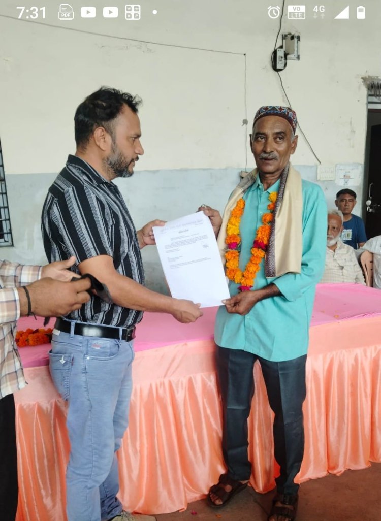 ઊના એસ.ટી. ડેપો ના વર્ક શોપ માં ફરજ બજાવતા કર્મચારી નિવૃત થતા તેમનું ભવ્ય સન્માન કરી વિદાય આપી