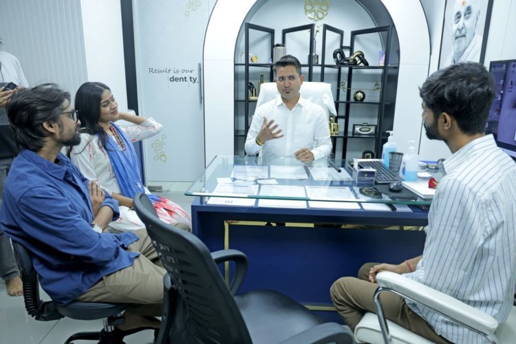 ગુજરાતી ફિલ્મ લાલોની ટીમે એસ્થે કાયાકલ્પ હોસ્પિટલની શુભેચ્છા મુલાકાત લીધી