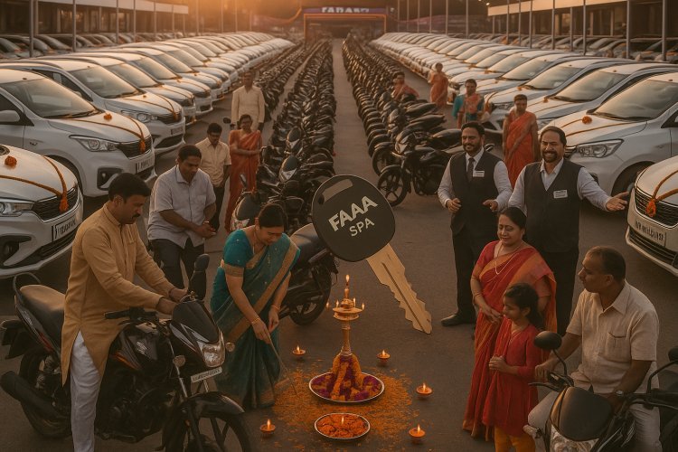 દશેરાના દિવસે ગુજરાતમાં ૩૩૦૦ કરોડ રૂપિયાના વાહનો વેચાયા