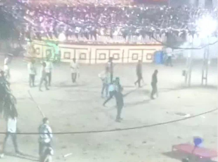 સાબરકાંઠાના મજરા ગામે ભૈરવ મંદિરના વહીવટ બાબતે જુથ અથડામણ : ૧૦૦ વાહનો સળગાવાયા