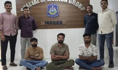 ખૂન, લૂંટ, ચોરી, ગુજસીટોક સહીતનાં ગુનામાં સંડોવાયેલા ૩ શખ્સોને સુરેન્દ્રનગર પંથકમાંથી એસઓજીએ ઝડપી લીધા