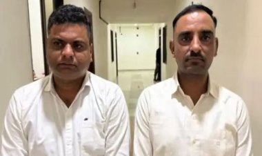 CID ક્રાઇમના પીઆઈ અને કોન્સ્ટેબલ લાંચ લેતા ઝડપાયા