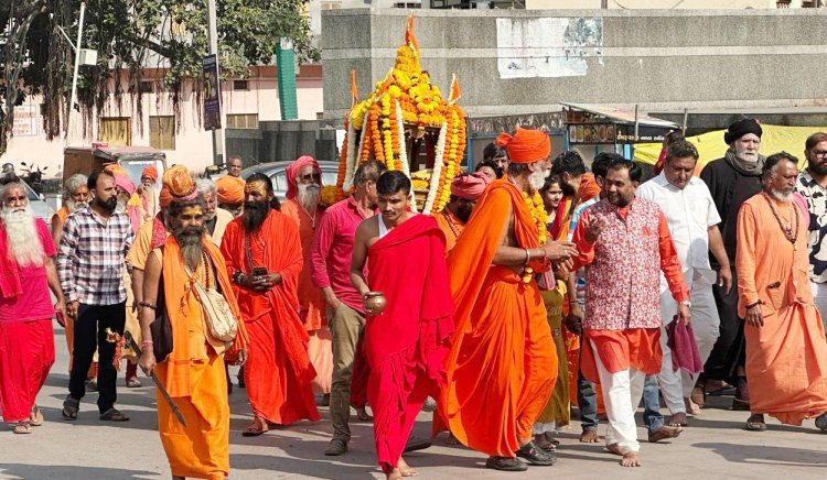 ભવનાથમાં ગુરૂદત્તાત્રેય જયંતિની ભાવભેર ઉજવણી : પાલખી યાત્રા યોજાઈ