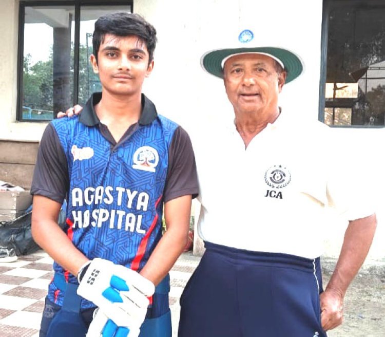 નેશનલ ક્રિકેટ ટુર્નામેન્ટ માટે અન્ડર ૧૯માં જૂનાગઢના યુવા ક્રિકેટર કર્મવીર જાડેજાની પસંદગી