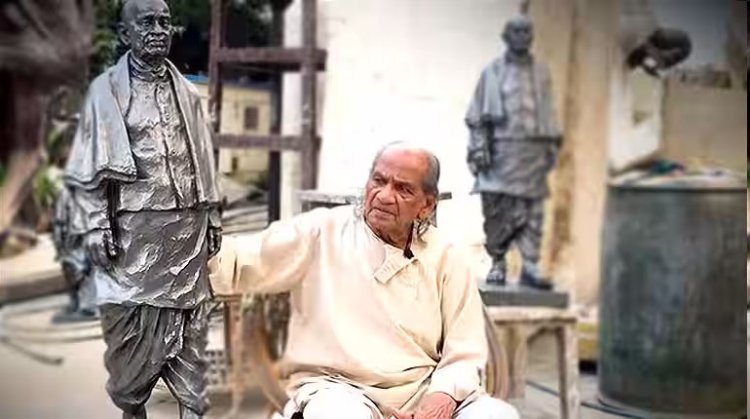 ગુજરાતમાં વિશ્વની સૌથી ઉંચી મૂર્તિ બનાવનાર રામ વનજી સુતારનું નિધન ૧૦૦ વર્ષની વયે લીધા અંતિમ શ્વાસ