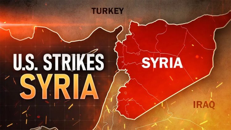 સિરીયામાં ISIS પર અમેરીકાની એર સ્ટ્રાઈક : ૭૦ સ્થળોને નિશાન બનાવ્યા