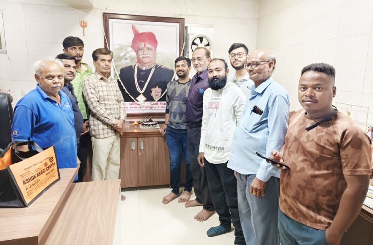 સૌરાષ્ટ્ર ભૂમિ દૈનિકનાં પ૦માં વર્ષમાં પ્રવેશ અવસરની ઉજવણી કરાઈ