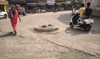 કોઈ ગંભીર અકસ્માત સર્જાય તે પહેલા જૂનાગઢમાં દિવાન ચોક ખાતે આવેલ ટ્રાફીક પોઈન્ટનું સર્કલ ઉંચું લેવા માંગણી