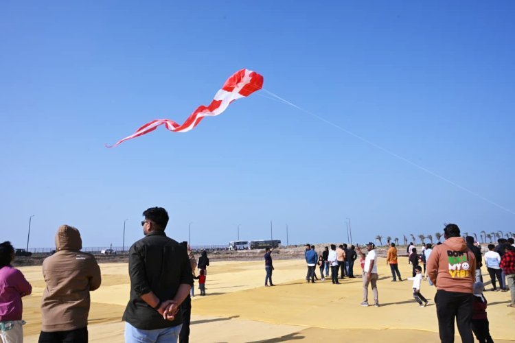 દ્વારકાના બ્લૂ ફલેગ શિવરાજપુર બીચ પર આંતરરાષ્ટ્રીય પતંગ મહોત્સવની ઉજવણી કરાઈ
