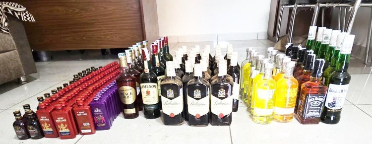 વેરાવળમાં બે સ્થળોએથી રૂા. ૫.૮૫ લાખના દારૂનો જથ્થો ઝડપાતા ચકચાર