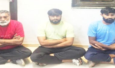 વંથલી ખાતે થયેલ યુવાનની હત્યા કેસનાં ૩ આરોપીઓને ગણતરીની કલાકોમાં ઝડપી લેતી પોલીસ