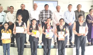 જૂનાગઢની શ્રીમતી આર. એસ. કાલરિયા સ્કુલનાં અંગ્રેજી માધ્યમના બાળકો ઈન્ટરનેશનલ ટેલેન્ટ ઓલિમ્પિયાડમાં ઝળક્યાં