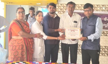 ભાણવડમાં દેવભુમિ દ્વારકા જિલ્લા આરોગ્ય તંત્રના માર્ગદર્શનમાં બ્લ્ડ ડોનેશન કેમ્પ યોજાયો