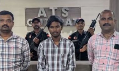 ગુજરાત ATSએ પાકિસ્તાનથી પિસ્તોલ, હેન્ડગ્રેનેડ અને હેરોઈન સપ્લાઈ કરતા શખ્સને અમદાવાદના રખિયાલ ખાતેથી ઝડપ્યો