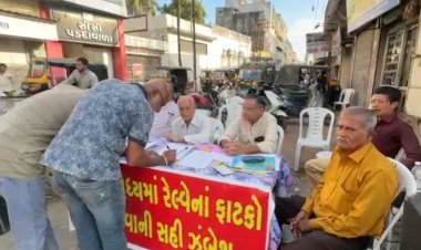 લે કરો વાત...! જૂનાગઢનાં પૂર્વ ધારાસભ્ય મહેન્દ્ર મશરૂને શહેરનાં સાત સહેલી સમા ફાટકની હવે યાદ આવી....?