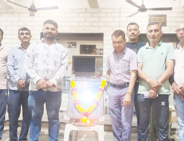 જલારામ ભક્તિધામ મંદિર ખાતે છત્રપતિ શિવાજી મહારાજની જન્મ જયંતીની ઉજવણી કરતું જૂનાગઢનું ગિરનારી ગ્રુપ