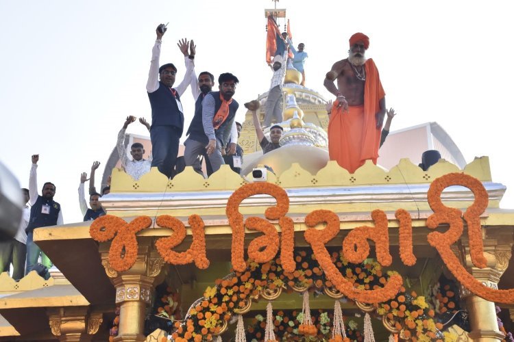 મહાશિવરાત્રીનાં મીનીકુંભ સમાન મેળાનો ધ્વજારોહણ સાથે થયેલ પ્રારંભ