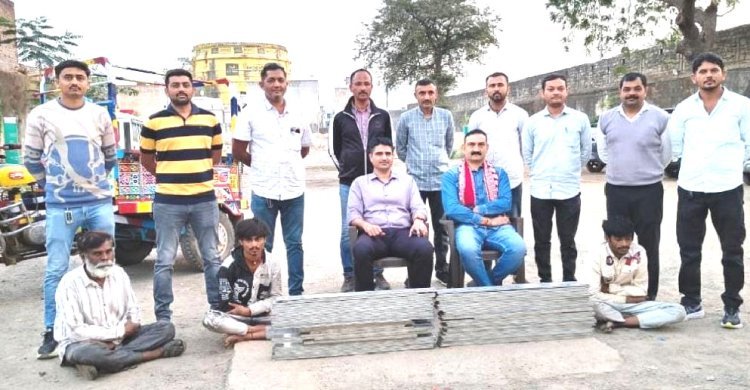 ભાણવડ નજીક થયેલી કોપર પ્લેટ ચોરી પ્રકરણમાં સાતનારી ગેંગના ત્રણ સાગરીતો ઝબ્બે