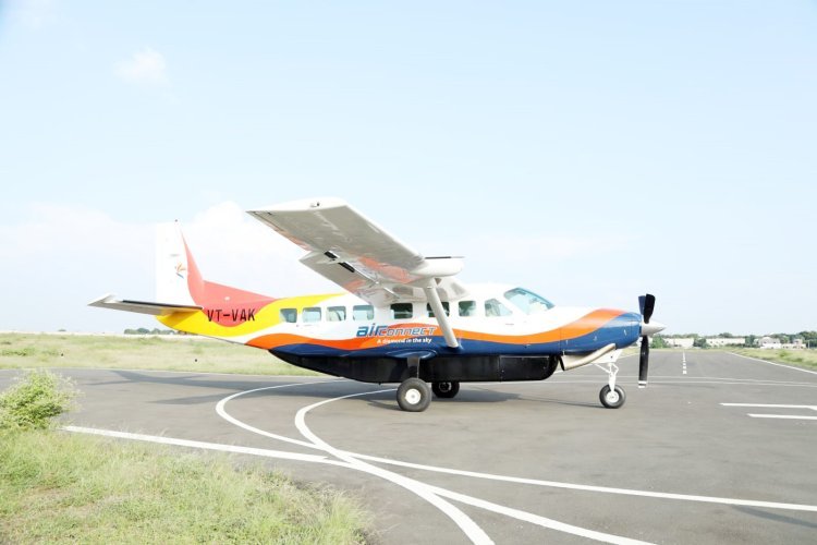 માત્ર અડધી કલાકમાં સુરતથી સૌરાષ્ટ્ર પહોંચાડતી વેન્ચુરા એર કનેક્ટીવીટીની સેવા અવિરત શરૂ