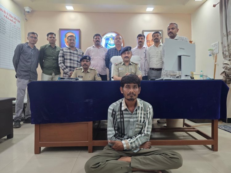 જૂનાગઢમાં ગાંજા સાથે શખ્સને ઝડપી લેતી પોલીસ