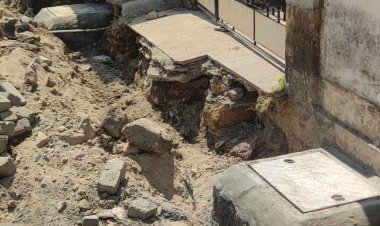 જૂનાગઢ શહેરમાં કામગીરી સામે ઉઠ્યા ગંભીર સવાલ ભૂગર્ભ ગટર યોજનાનું કામ આડેધડ – રહીશો પરેશાન