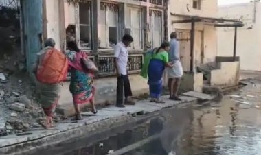 વિશ્વપ્રસિધ્ધ યાત્રાધામ સોમનાથ મંદિર ખાતે ઉભરાતા ગટરનાં ગંદા પાણીથી શ્રધ્ધાળુઓ ત્રાહીમામ