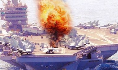 અમેરીકાના સૌથી મોટા એરક્રાફટ કેરીયર અબ્રાહમ લીંકન પર ઈરાનનો મિસાઈલ હુમલો