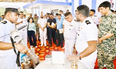 ઈન્ડીયન કોસ્ટગાર્ડ દ્વારા સમુદ્રી પ્રદુષણ નિવારણ અંગે મોકડ્રીલ અને પોલ્યુશન રીસ્પોન્સ સેમીનાર