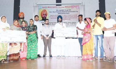 રાષ્ટ્રીય સફાઈ કામદાર આયોગના વાઇસ ચેરમેન હરદીપસિંઘ ગીલની અધ્યક્ષતામાં ઉપલેટા નગરપાલિકા ખાતે મીટીંગ યોજાઈ