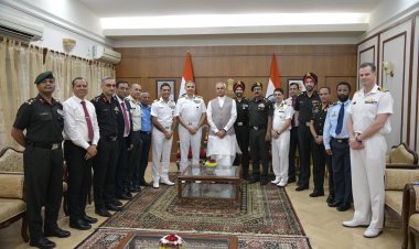 આર્થિક સુરક્ષાના અભ્યાસક્રમ અંતર્ગત દેશ-વિદેશના સૈન્ય અને સિવિલ સર્વિસિસના અધિકારીઓ ગુજરાતના પ્રવાસે