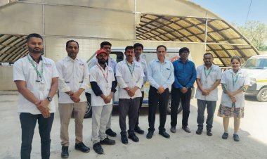 જૂનાગઢ જીલ્લામાં ૧૦૮ ઈમરજન્સી અને ૧૦ર ખીલખીલાટ સેવાનાં ઓપરેશન હેડએ સમિક્ષા મુલાકાત કરી