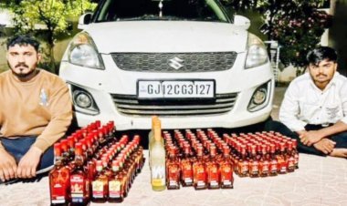 ઉનાના નાઠેજ નજીકથી કારમાં લઈ જવાતો વિદેશી દારૂનો જથ્થો ઝડપાયો