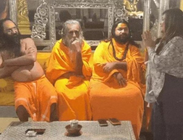 મહંત ઈન્દ્રભારતી ફરૂજી કીર્તિ પટેલ વિવાદનો મોડી રાત્રે નાટયાત્મક વળાંક : કીર્તિ પટેલે સંતોની માફી માંગતા સમાધાન થયું