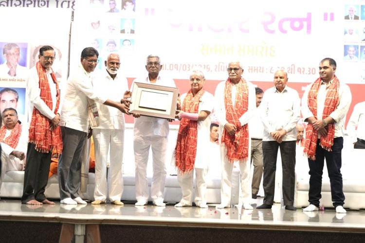 જૂનાગઢમાં ‘આહીર રત્ન’ સન્માન સમારોહ અને ગુજરાતનાં શિક્ષણ મંત્રીનો અભિવાદન કાર્યક્રમ યોજાયો