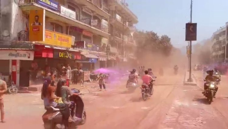 જૂનાગઢમાં ધુળેટી પર્વની ઉત્સાહભેર ઉજવણી