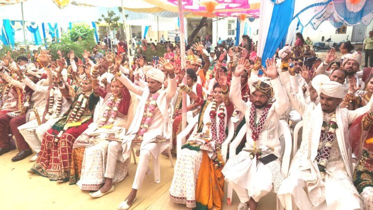 સત્યમ સેવા યુવક મંડળ જૂનાગઢ દ્વારા ૪૦માં સર્વ જ્ઞાતિય સમુહલગ્ન તેમજ રક્તદાન કાર્યક્રમ સંપન્ન