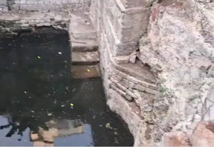 શિતળાકુંડમાં આવેલ શિવલીંગ પર દૂધ અને જળનો અભિષેક થવો જાેઈએ ત્યાં ગટરનું પાણી ફરી વળે છે : આંદોલનની ચિમકી