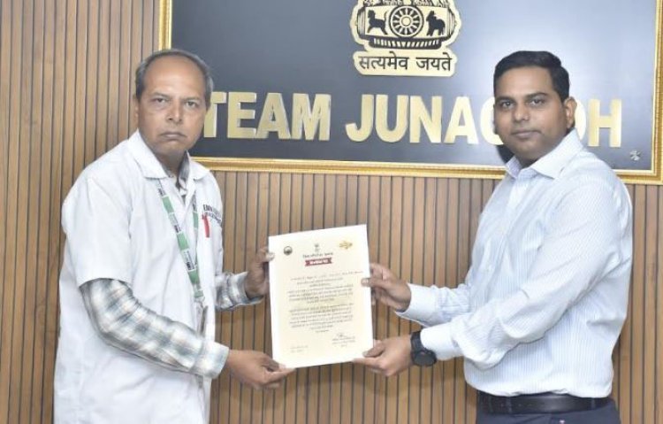 મહાશિવરાત્રીના મેળામાં કાર્યરત ૧૦૮ ના કર્મચારીઓનું સન્માન કરાયું