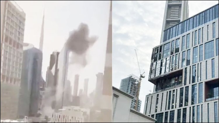 દુબઈની ગગનચૂંબી ઈમારતો પર ઈરાને ડ્રોન-મિસાઈલ હુમલો કર્યો