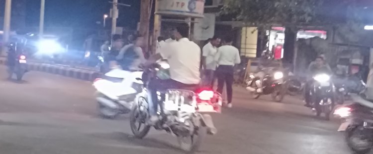 કાળવા ચોકમાં સાંજના સમયે ટ્રાફીકની સમસ્યા