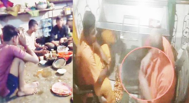 અંબાજી મંદિર ખાતે બનેલી બે અલગ ઘટનાના કુલ ૧૧ શખ્સો વિરૂધ્ધ મંદિરનાં વહીવટદાર એ.કે. બારૈયાએ ફરીયાદ નોંધાવી