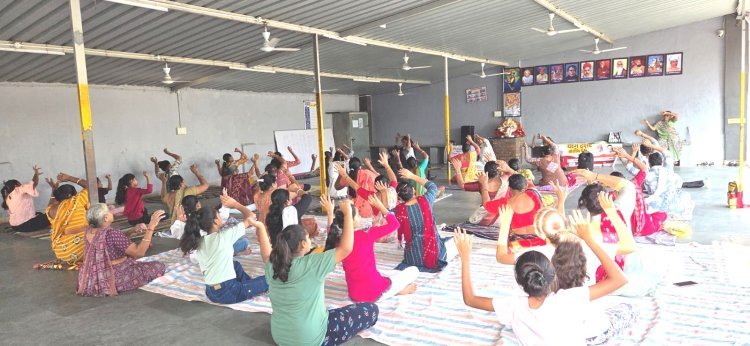 જૂનાગઢ જીલ્લાના બિલખા ગામે યોગ જાગૃતિ કાર્યક્રમ સાથે કેન્સર અંગે માર્ગદર્શન કાર્યક્રમ યોજાયો