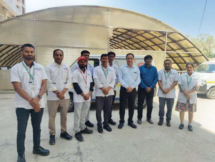 જૂનાગઢ જીલ્લામાં ૧૦૮ ઈમરજન્સી અને ૧૦ર ખીલખીલાટ સેવાનાં ઓપરેશન હેડએ સમિક્ષા મુલાકાત કરી