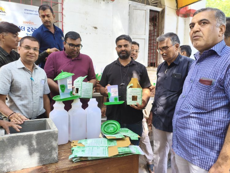 જૂનાગઢની સેવાભાવી સંસ્થા ગિરનારી ગ્રુપ દ્વારા પશુ-પંખીઓની અનોખી સેવા