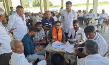 જૂનાગઢ જીલ્લા પંચાયતની ૩૦ સીટ માટે ઉમેદવારોની સેન્સ લેવાની પ્રક્રિયા હાથ ધરાઈ : ૩૦૦ દાવેદારો