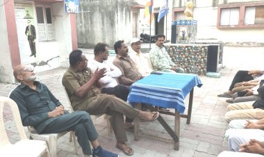 જૂનાગઢમાં ડો.બાબાસાહેબની જન્મજયંતિની ભવ્ય ઉજવણીનાં આયોજન માટે બેઠક્ યોજાઈ