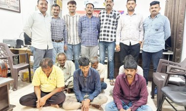 ભાણવડના રોજીવાળા ગામેથી સાત જુગારીઓ ઝડપાયા